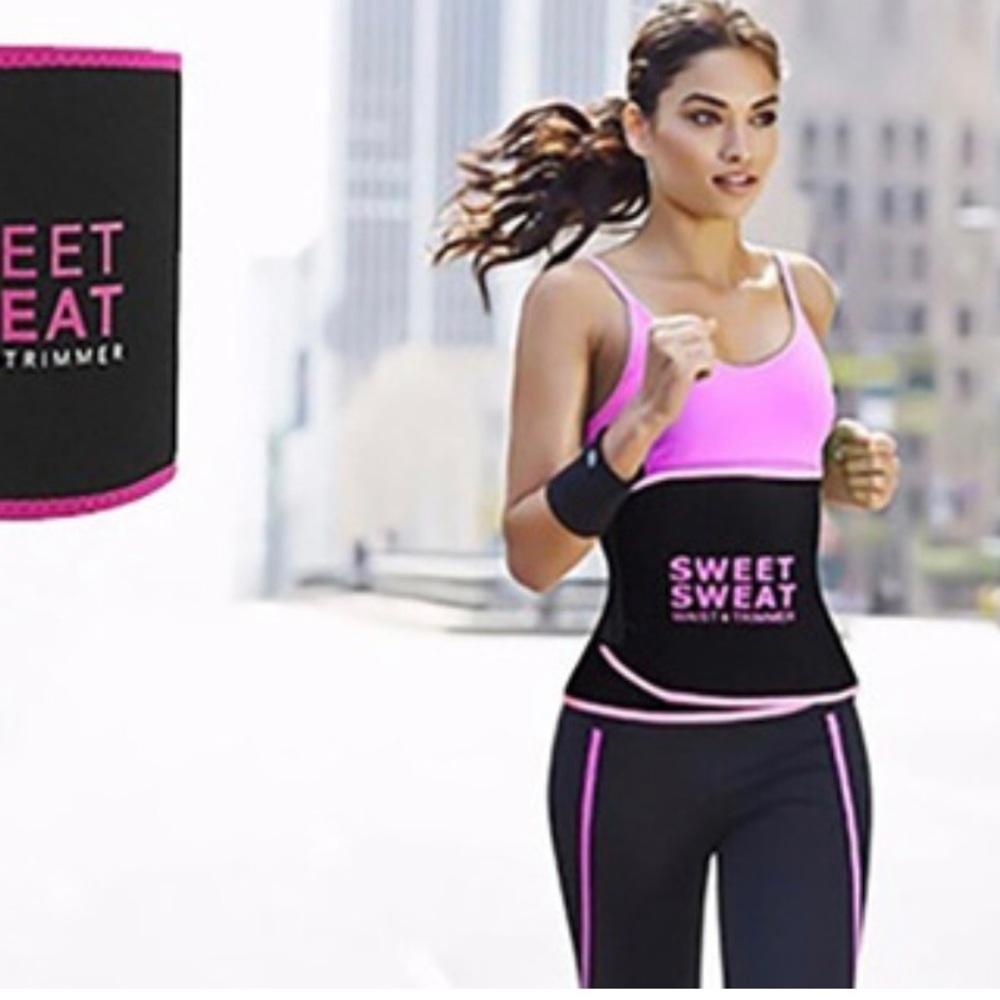 Sweet Sweat Women Waist Trimmer Size M.